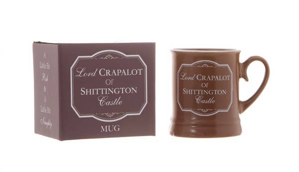 Victoriana Mug - Lord Crap A Lot (10Oz)