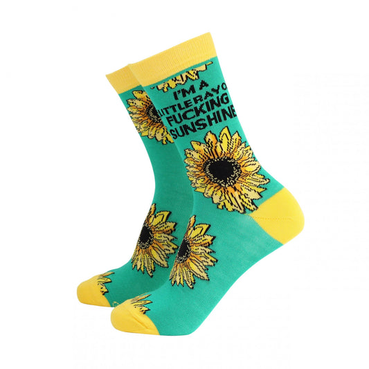 I'm a little ray of fucking sunshine - Women's Bamboo Socks