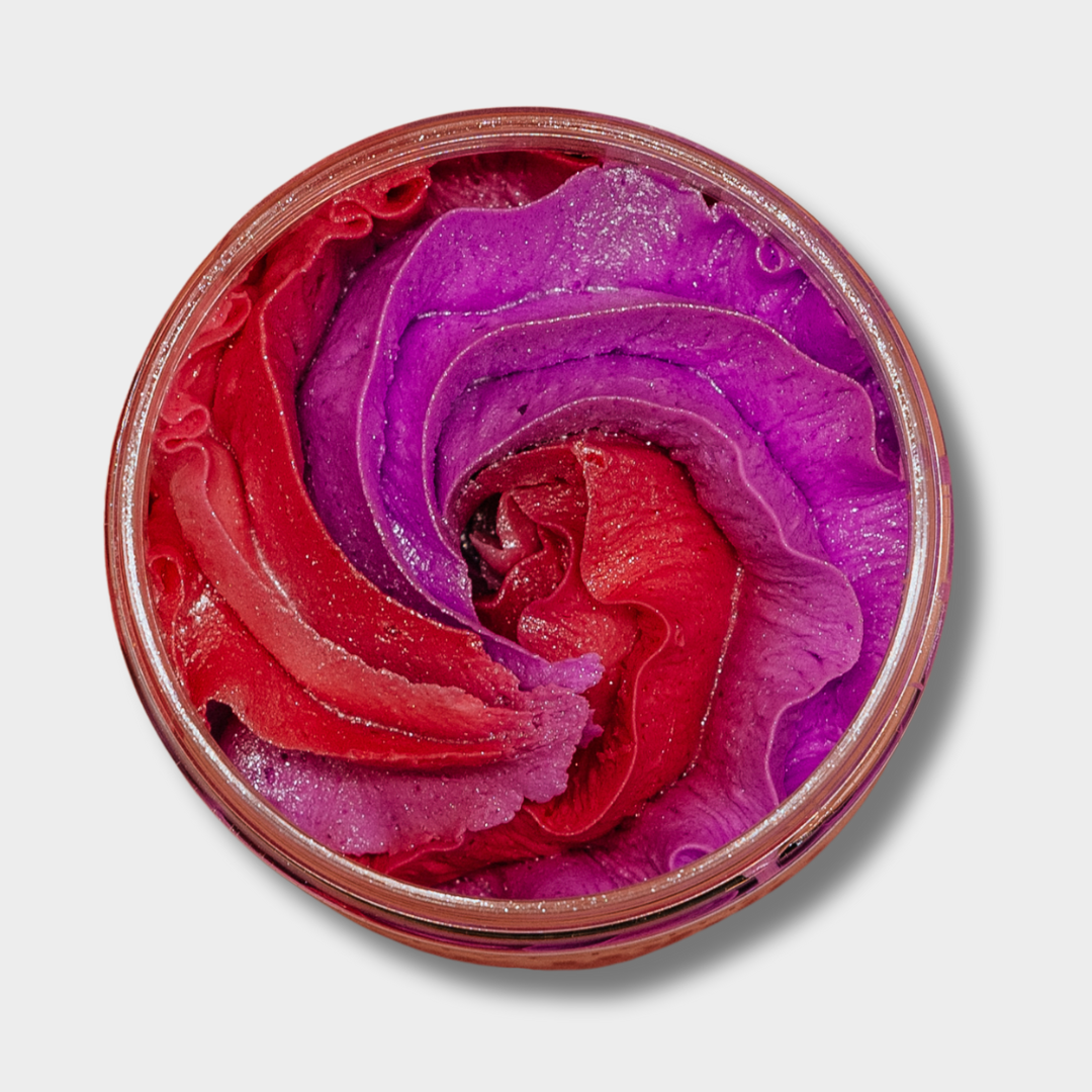 Raspberry Creme Whipped Soap