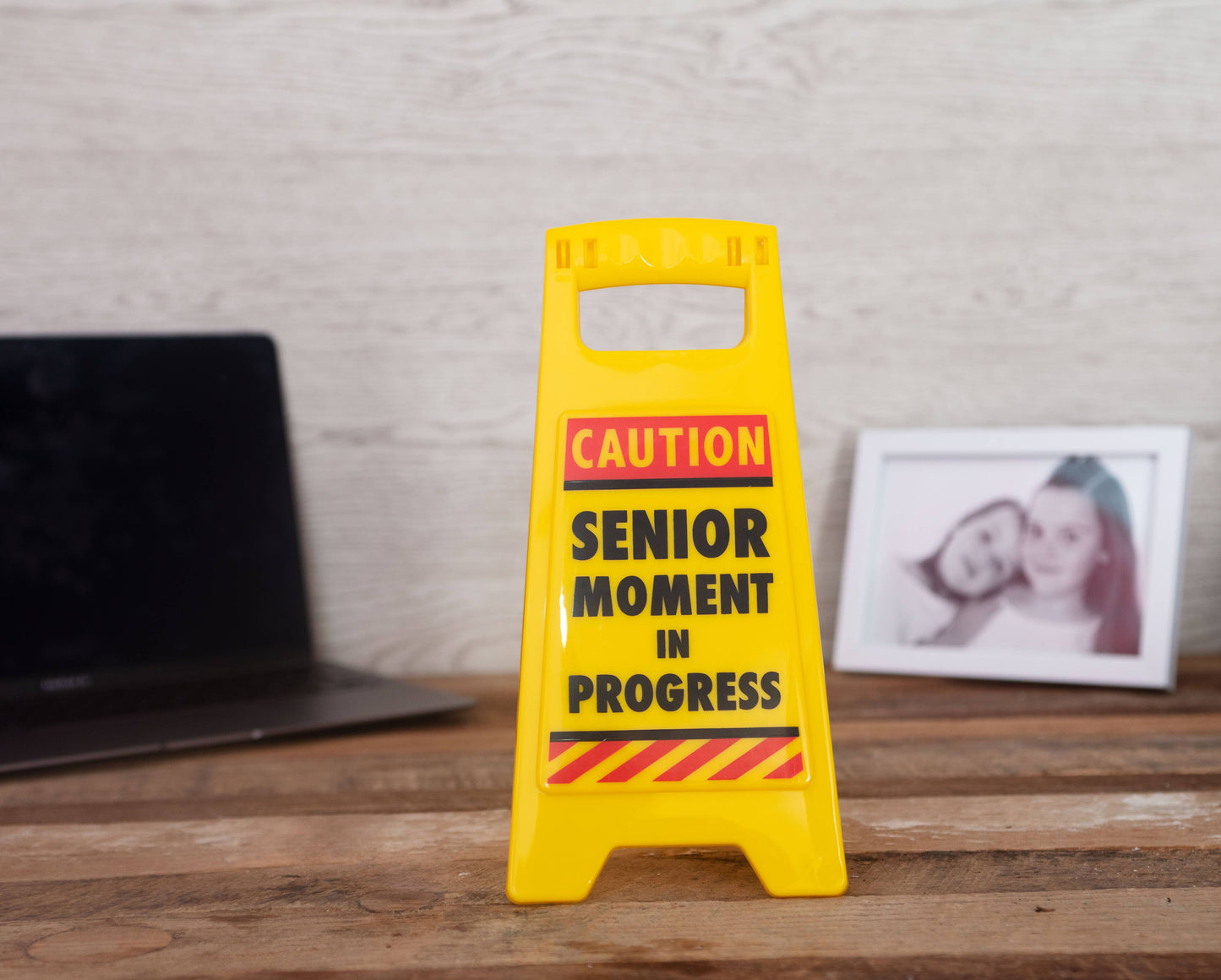 Senior Moment Desk Warning Sign - Joke/Novelty Gifts