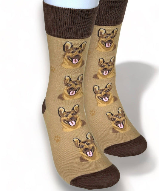 Unisex German Shepherd socks, quality cotton mix