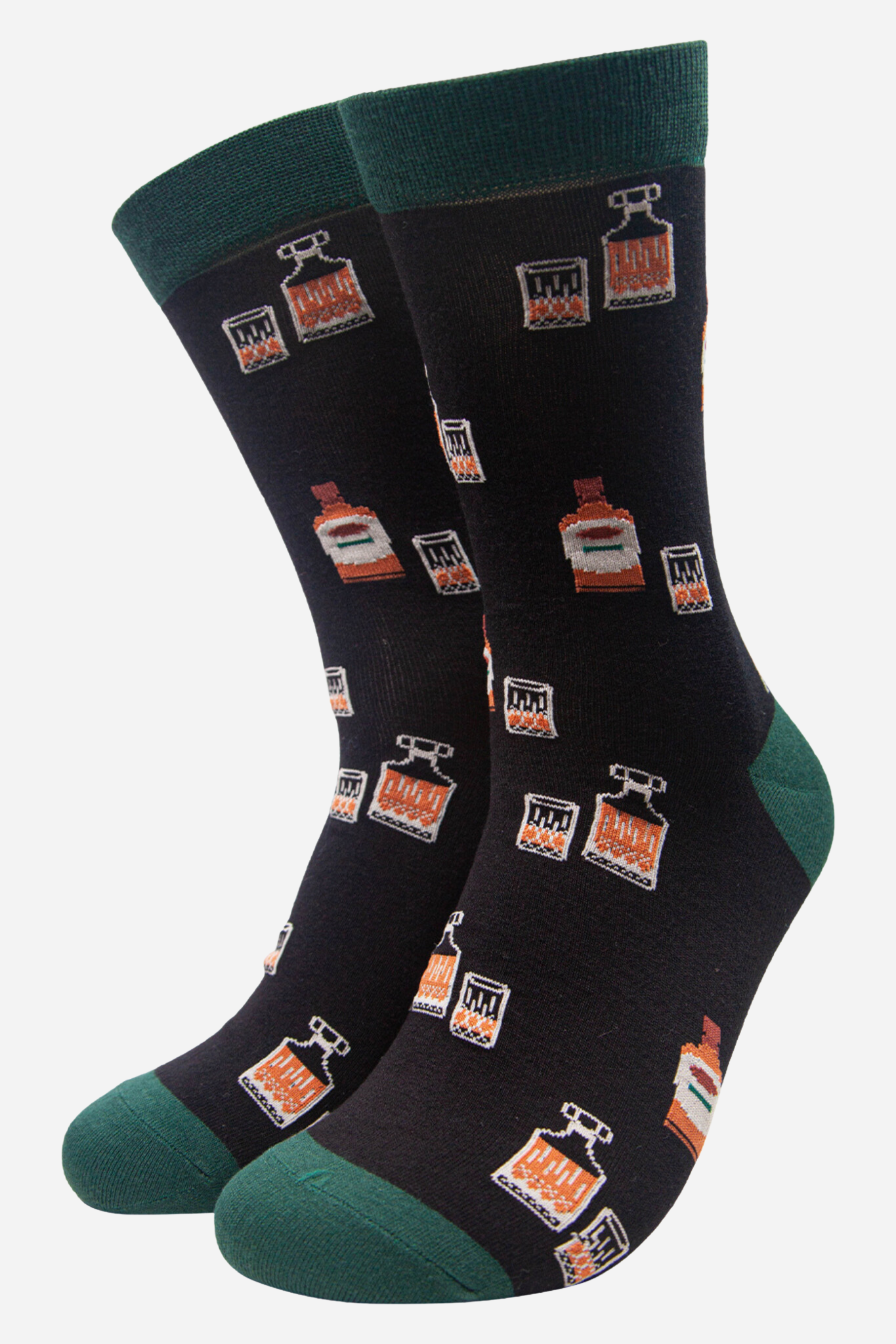 Men's Bamboo Socks Gift Box- Beer Whisky