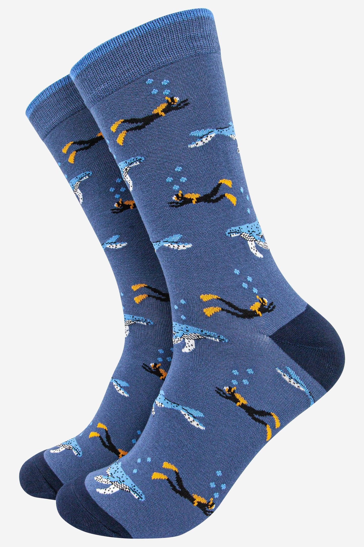 Men's Bamboo Socks Gift Box - Deep Sea