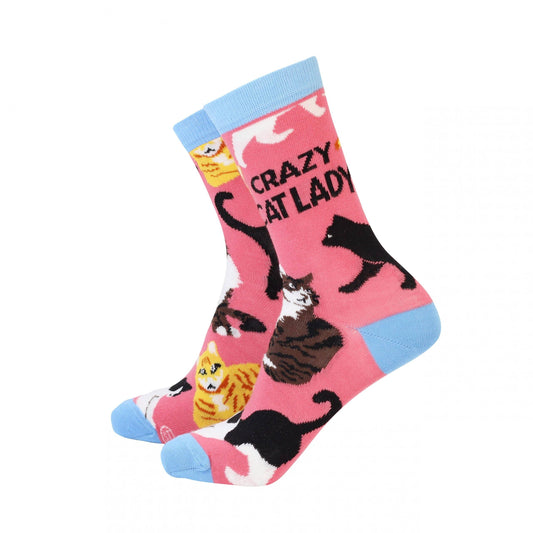 Crazy Cat Lady - Women's Bamboo Socks