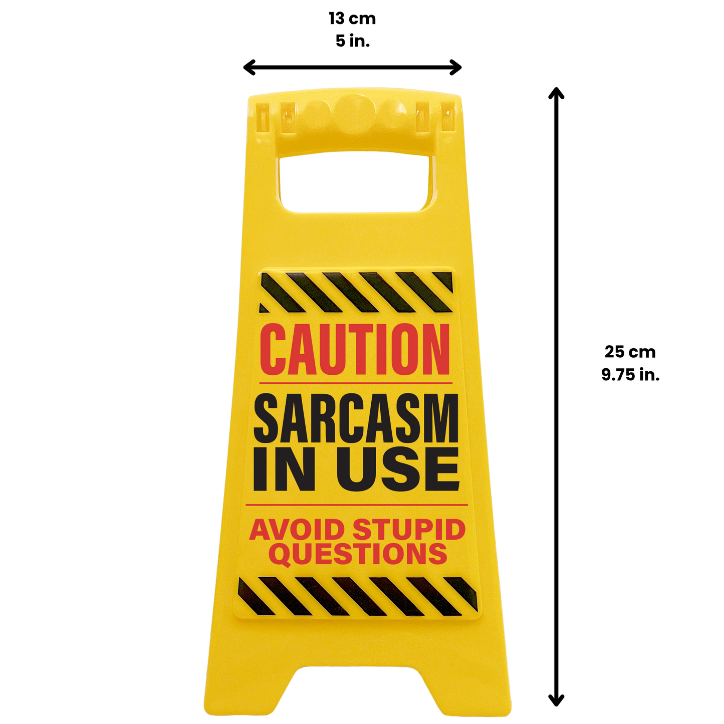 Sarcasm in Use Novelty Desk Sign - Funny Office Gift