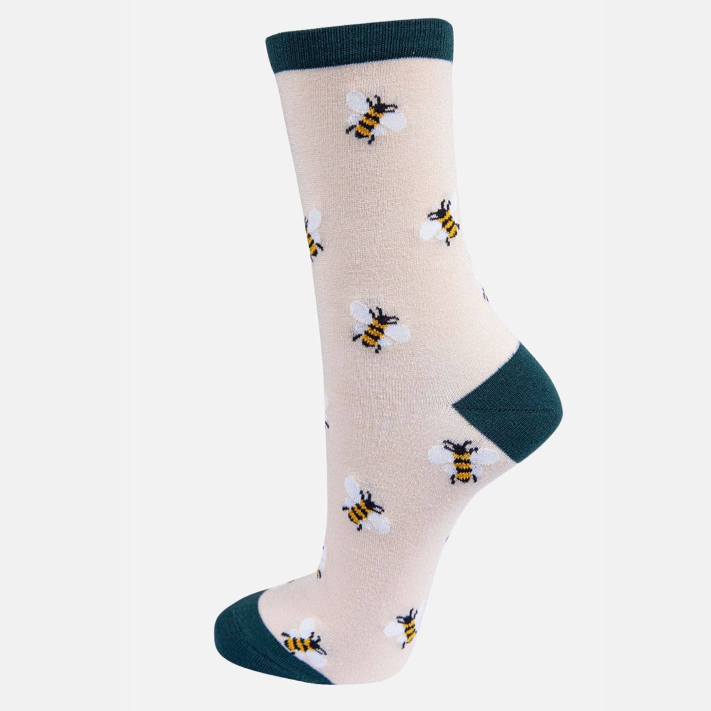 Women's Socks Gift Box- Pink, Bees