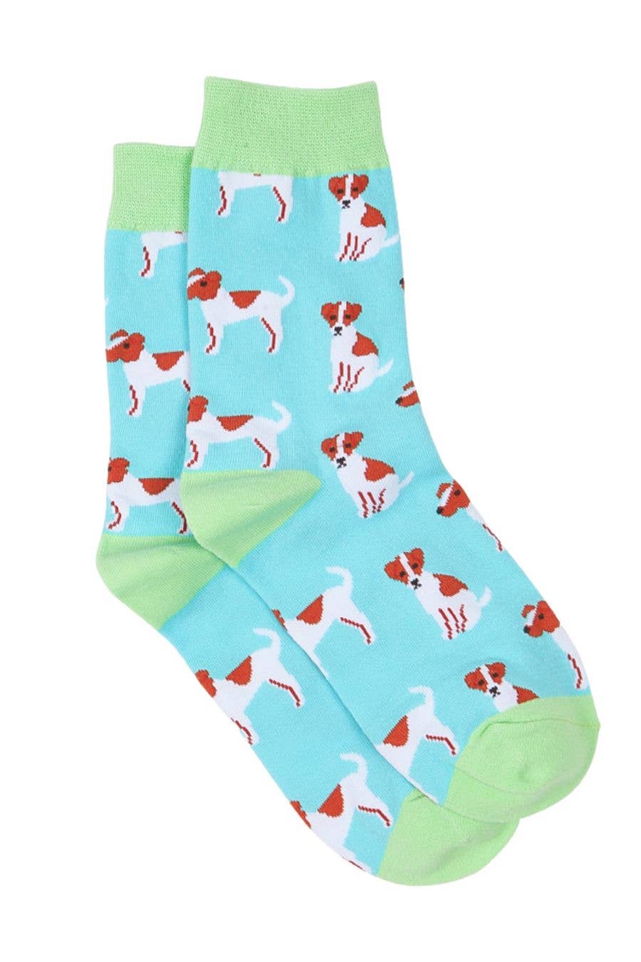 Mens Bamboo Socks Jack Russell Dog Socks Novelty Dress Socks