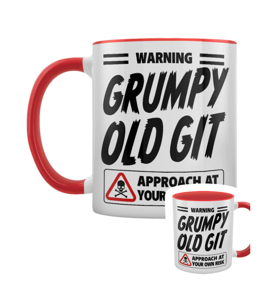 Grumpy old git mug