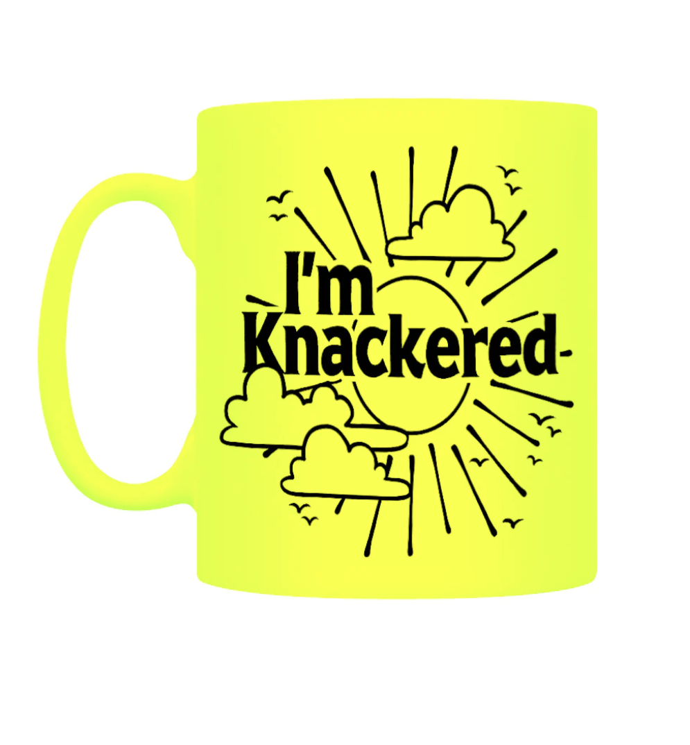 Knackered mug