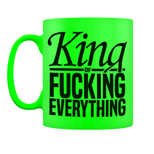 King of everything mug