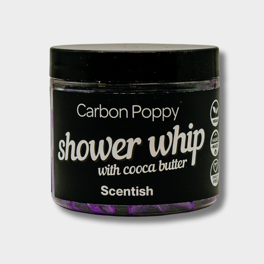 Carbon Poppy Whipped Soap