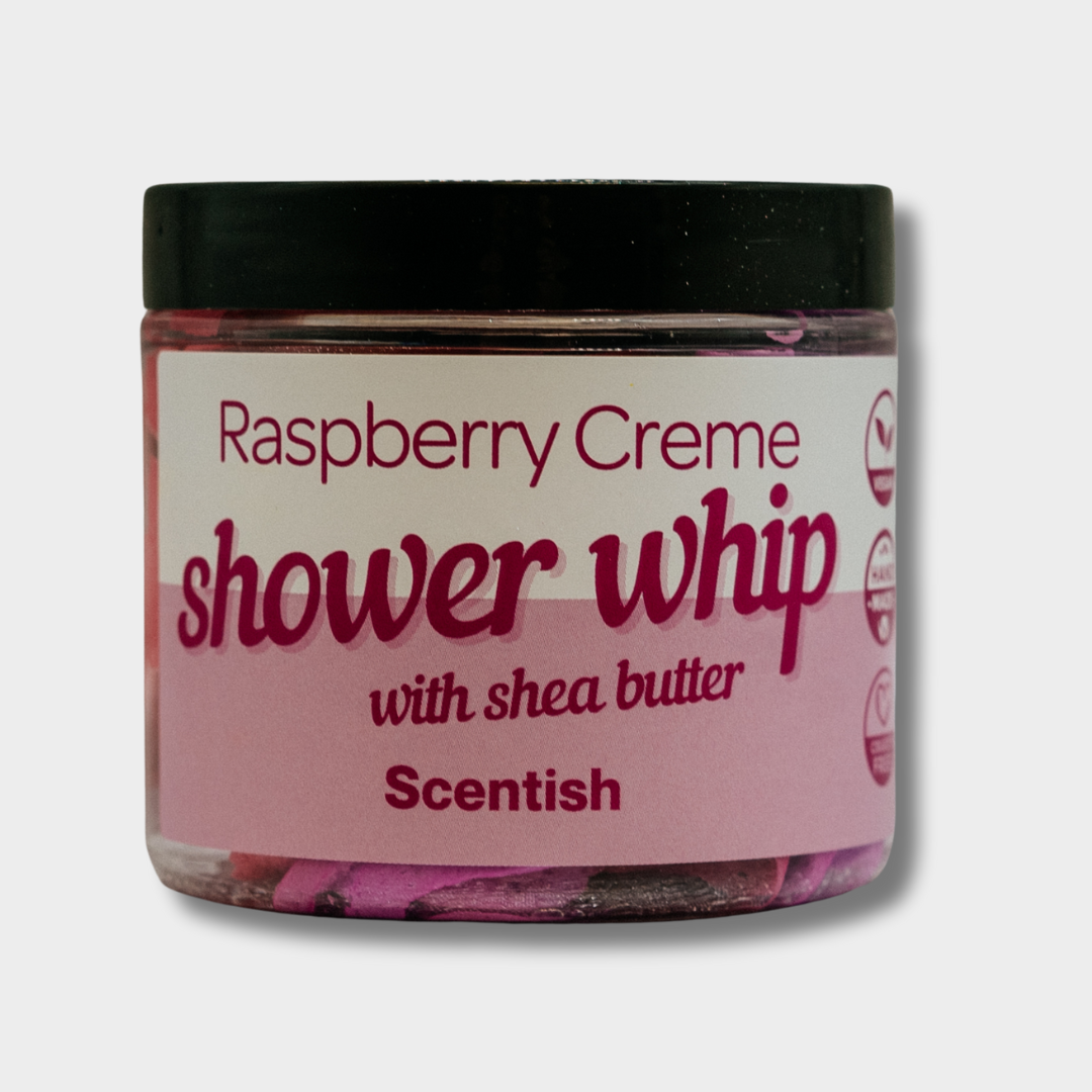 Raspberry Creme Whipped Soap