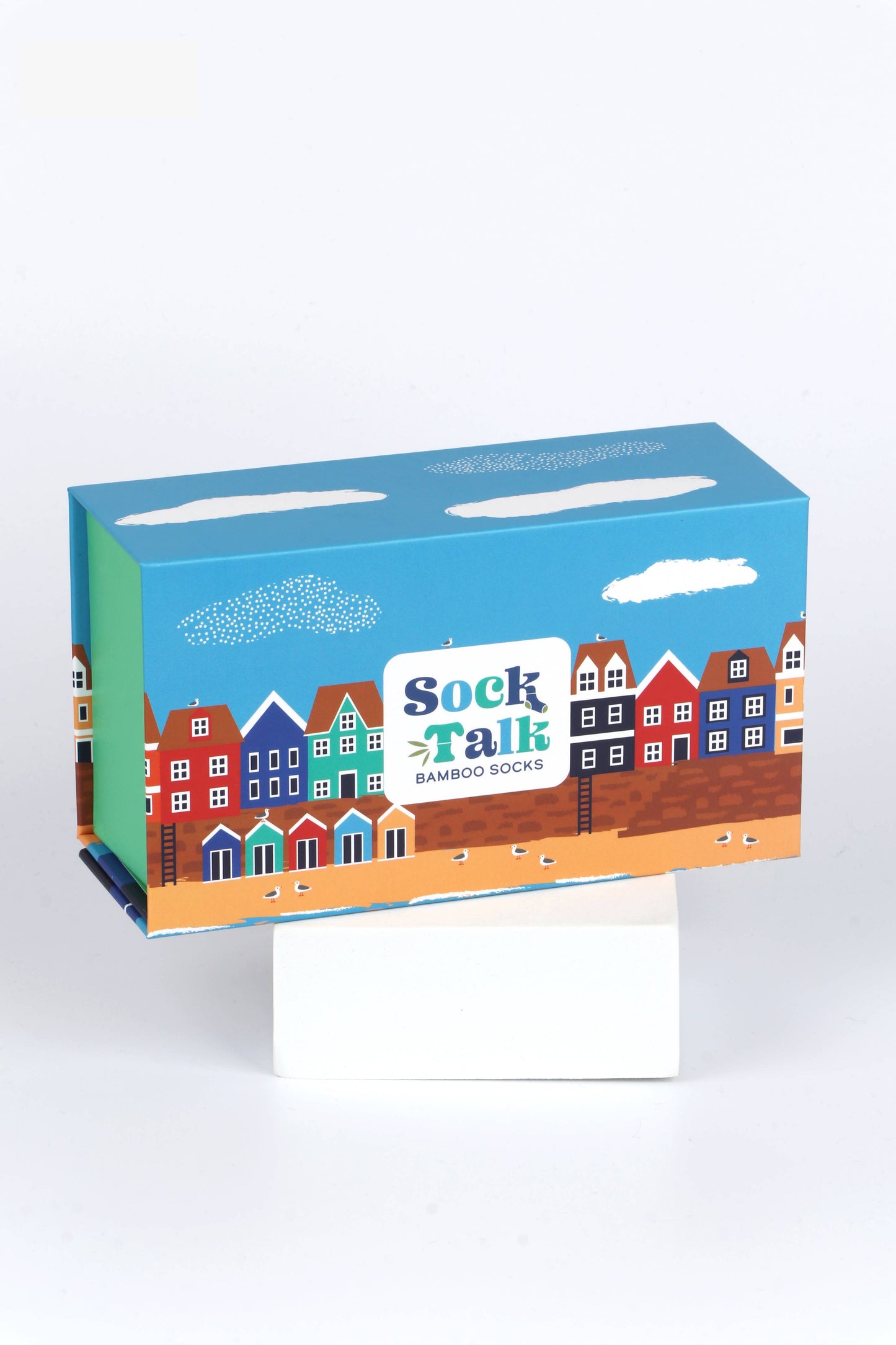 Men's Bamboo Socks Gift Box - Deep Sea