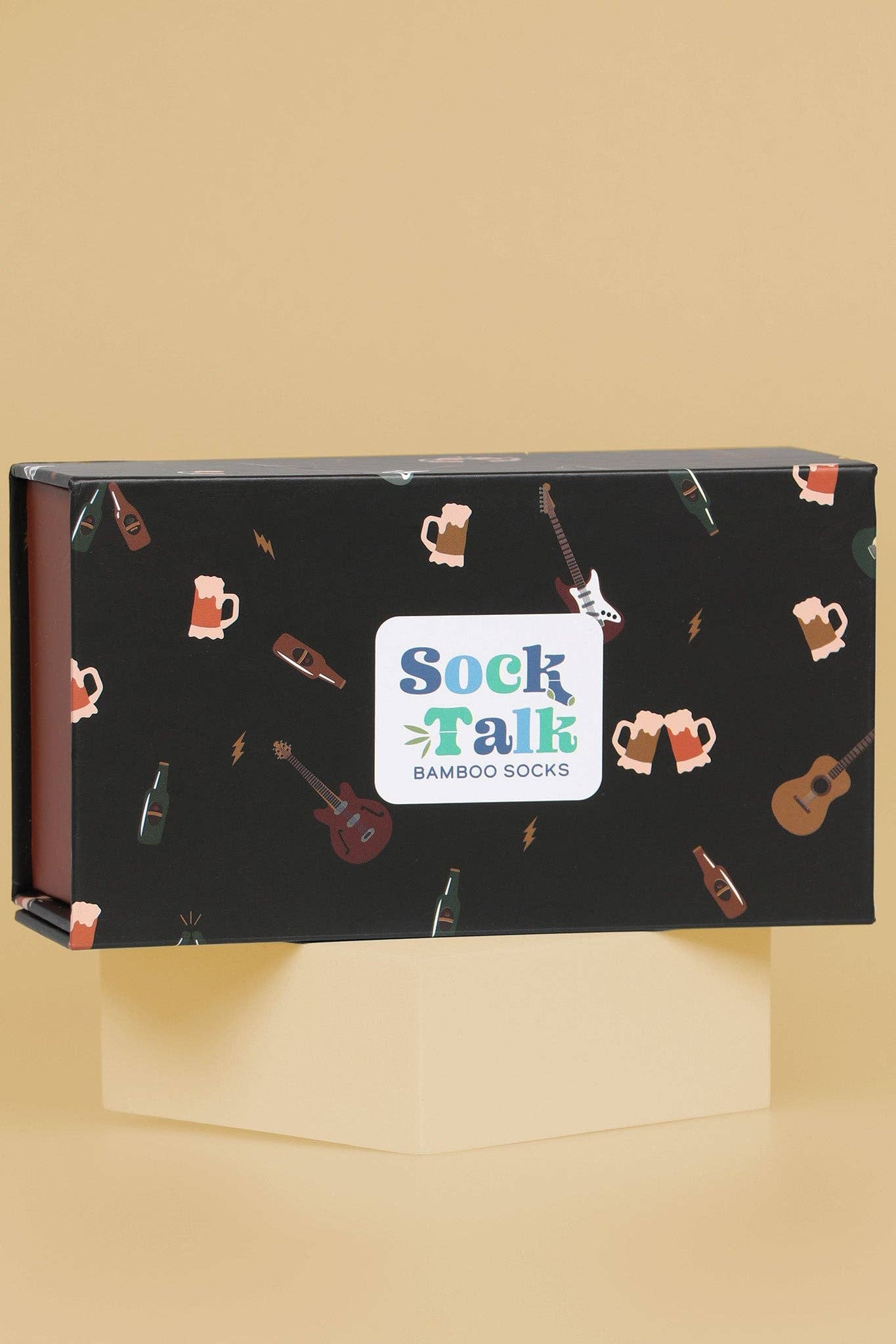 Men's Bamboo Socks Gift Box- Beer Whisky