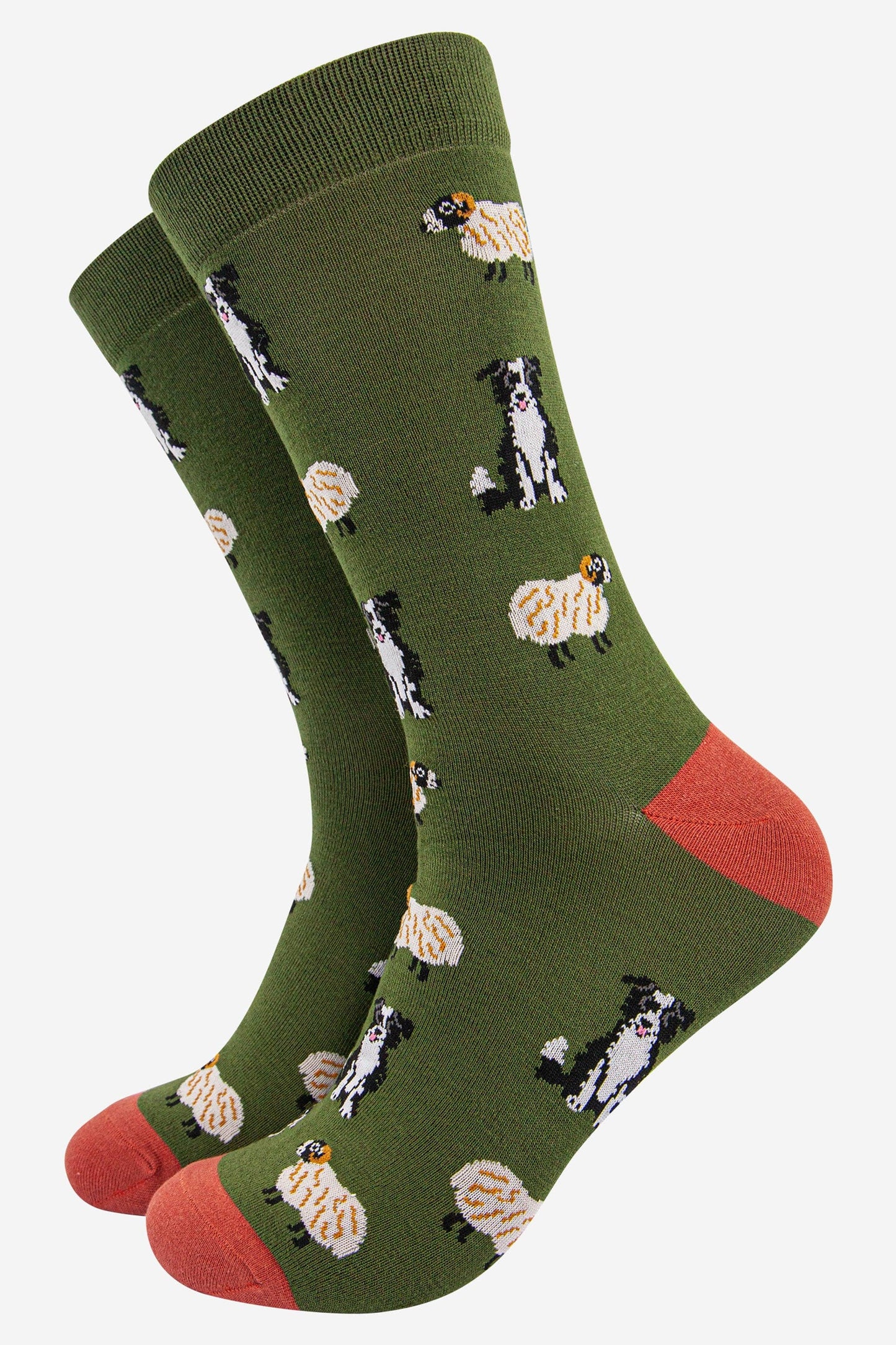 Men's Farm Animal and Vehicle Bamboo Socks Gift Set Box